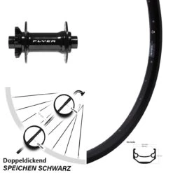 Ryde Andra 40 Disc Vorderrad 29 Zoll Mit Formula DC-711 Boost Nabe