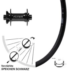 Formula DC-711 Boost Ryde Andra 40 Disc Vorderrad 29 Zoll Für 6-Loch