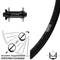 29 Zoll Vorderrad Formula DC-711 Boost Ryde Andra 30 Disc 6-Loch