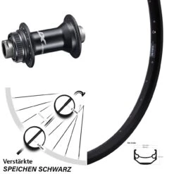 Vorderrad 29 Zoll Ryde Andra 40 Mit Shimano XT HB-M8110 Centerlock