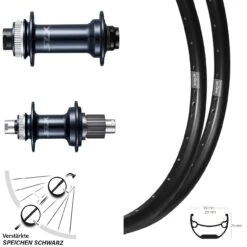 29 Zoll Laufradsatz Boost Shimano SLX Andra 29