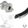 28 Zoll Nabendynamo Vorderrad Ryde ZAC 2000 Shimano DH-3N72