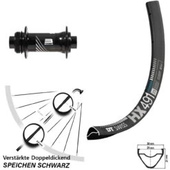 Dt-swiss Formula Boost DT Swiss HX 491 Vorderrad 29 Zoll Centerlock