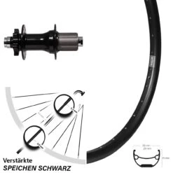 Ryde Andra 29 Hinterrad 29 Zoll Mit Formula Boost Nabe