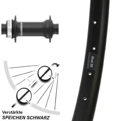 Vorderrad 29 Zoll Ryde Rival 30 Shimano HB-MT410 Boost