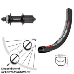 Dt-swiss Shimano FH-UR600 DT Swiss TK 540 Laufrad 28 Zoll Centerlock