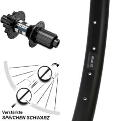 Ryde Rival 30 Disc Hinterrad 29 Zoll Mit DT Swiss 350 Hybrid Boost Nabe