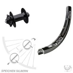 Formula DC91-V2 Exal DC 19 Vorderrad 28-29 Zoll Für Schnellspanner