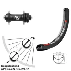 Dt-swiss 28-29 Zoll Vorderrad DT Swiss TK 540 Mit Formula CL-92-QR45 Nabe