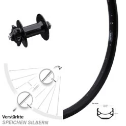 Ryde Andra 40 Disc Vorderrad 20 Zoll Mit Formula 6-Loch