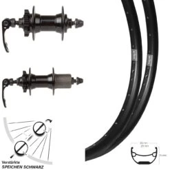 Laufradsatz Ryde Andra 29 Disc 28-29 Zoll Novatec 6-loch 100/135 Mm Schnellspanner