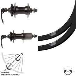 Ryde Rival 23 Disc 27,5 Zoll Laufradsatz Nabe Novatec 6-loch 100/135 Mm Schnellspanner