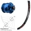 26 Zoll Vorderrad Mit Nabendynamo SON 28 Disc Blau Eloxiert DRC ZZYZX