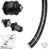 Laufradsatz 28 Zoll Mavic A 1022 Dynamo Son Centerlock DT Swiss 350 Road 11-fach