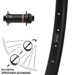 27,5 Zoll Vorderrad Formula CL-811 Boost Syncros Ryde Rival 30 Disc