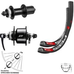 Dt-swiss DT Swiss 533 D Disc-Laufradsatz 28-29 Zoll Shimano Deore XT DH-T8000 FH-M4050