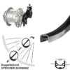 Rohloff Speedhub CC DB Ryde Andra 30 Laufrad 26 Zoll