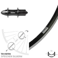 Ryde Andra 35 Hinterrad 26 Zoll Mit Formula OV-32