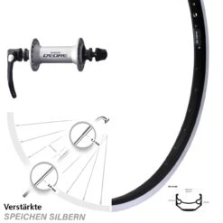 20 Zoll Vorderrad Ryde Andra 40 Shimano Deore