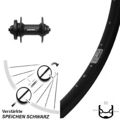 26 Zoll Laufrad Ryde Andra 30 Disc Formula DC-21