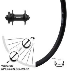28-29 Zoll Laufrad Formula DC-21 Ryde Andra 40 Disc 6-Loch