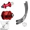 Dt-swiss Laufradsatz 27,5 Zoll DT Swiss GR 531 Dynamo SON 28-12 Centerlock KX-G Rot-eloxiert