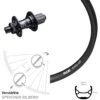 28-29 Zoll Hinterrad KX-E Nabe 12x142 Mm Centerlock 11-fach Ryde Andra 321